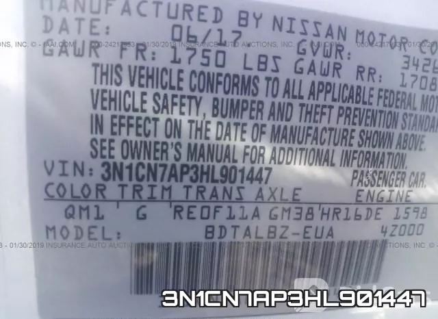 3N1CN7AP3HL901447 фото 10