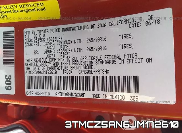 3TMCZ5AN6JM172610 фото 9