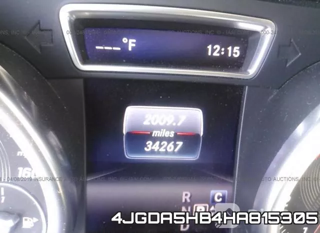 4JGDA5HB4HA815305 фото 8