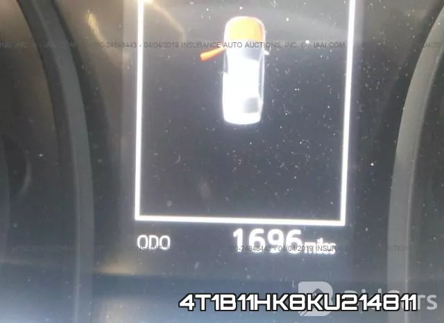 4T1B11HK8KU214811 фото 8