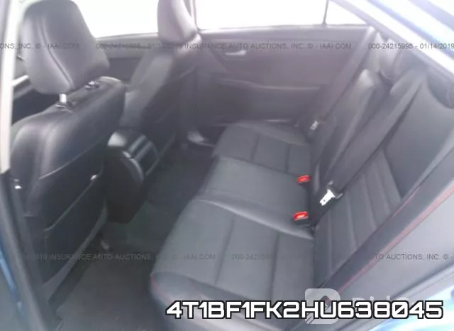 4T1BF1FK2HU638045 фото 9