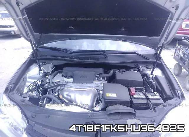 4T1BF1FK5HU364825 фото 2