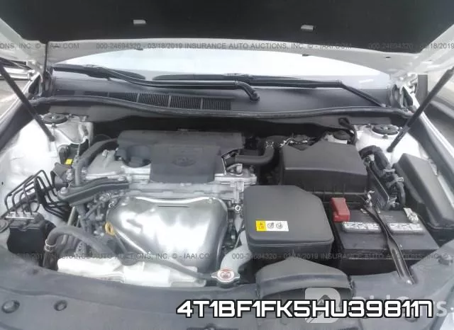 4T1BF1FK5HU398117 фото 2