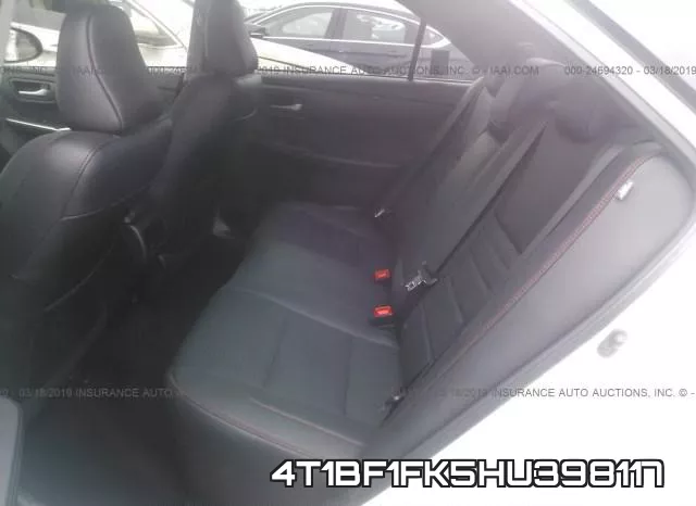 4T1BF1FK5HU398117 фото 9
