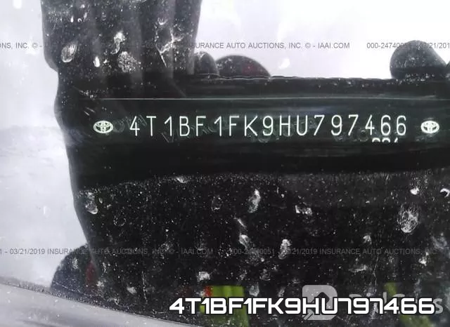 4T1BF1FK9HU797466 фото 10
