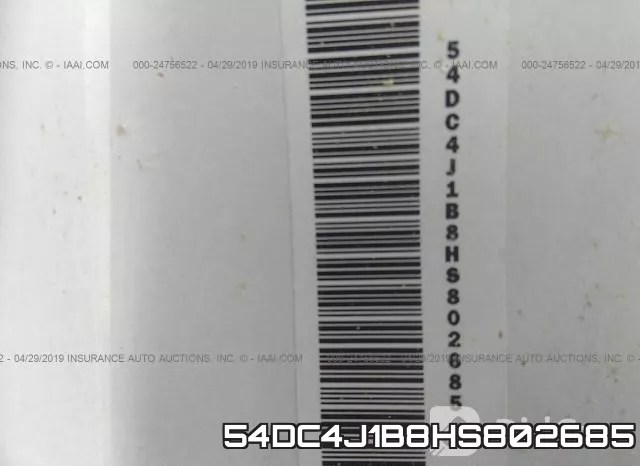 54DC4J1B8HS802685 фото 10
