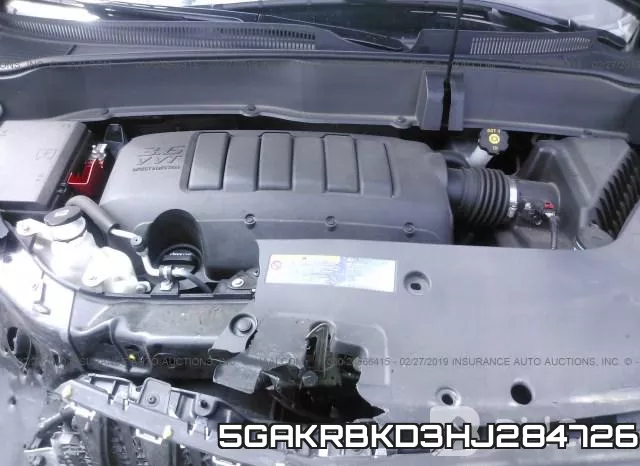 5GAKRBKD3HJ284726 фото 2