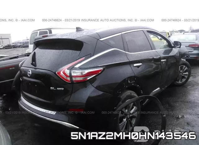 5N1AZ2MH0HN143546 фото 4
