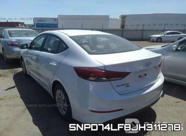5NPD74LF8JH311278 фото 4