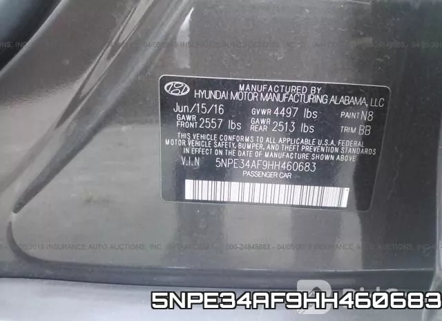 5NPE34AF9HH460683 фото 10
