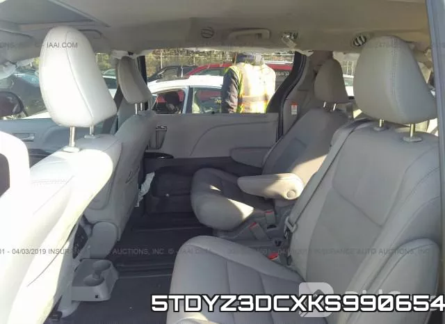 5TDYZ3DCXKS990654 фото 9