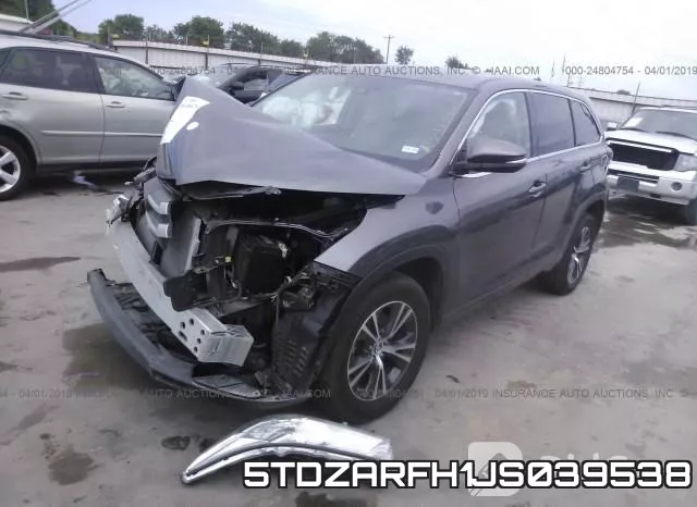 5TDZARFH1JS039538 фото 3
