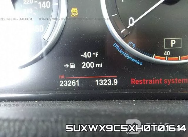 5UXWX9C5XH0T01614 фото 8