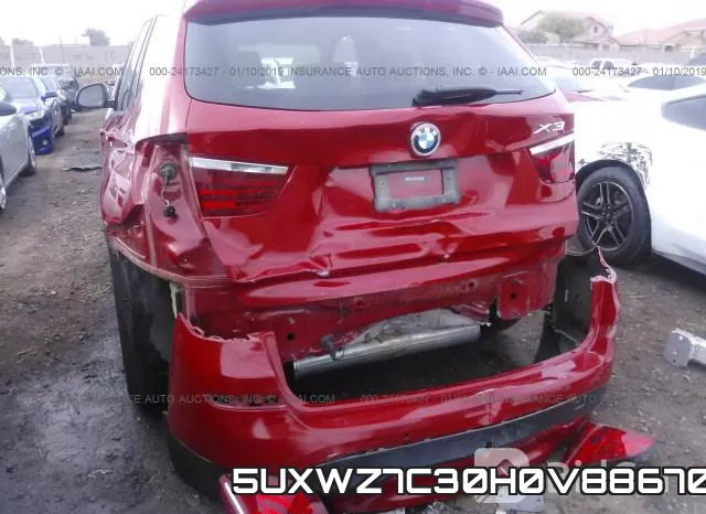 5UXWZ7C30H0V88670 фото 7