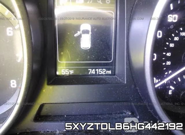 5XYZTDLB6HG442192 фото 8