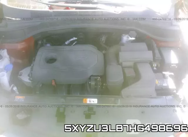 5XYZU3LB7HG498696 фото 2