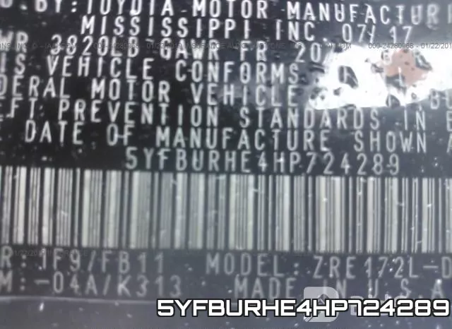 5YFBURHE4HP724289 фото 10