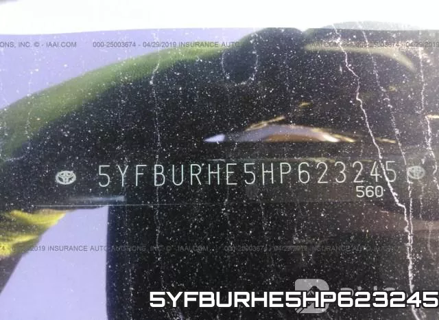 5YFBURHE5HP623245 фото 10