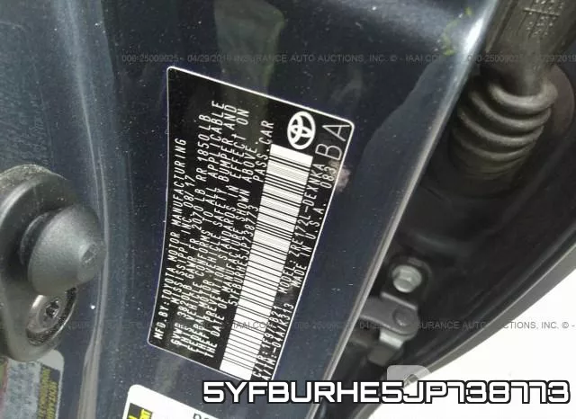 5YFBURHE5JP738773 фото 10