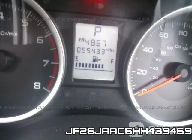 JF2SJAAC5HH439469 фото 8