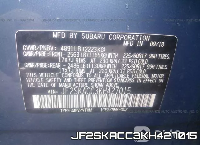 JF2SKACC3KH427015 фото 10