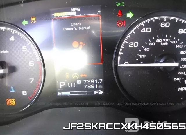 JF2SKACCXKH450565 фото 8