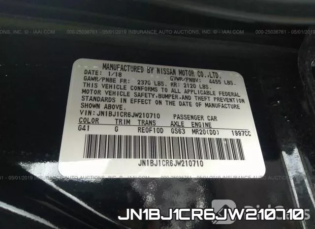 JN1BJ1CR6JW210710 фото 10