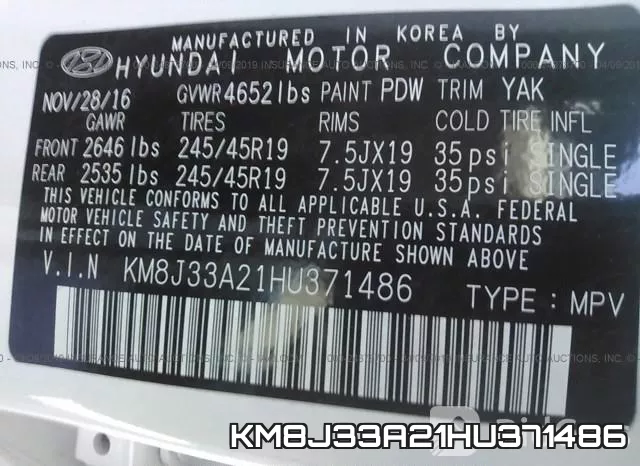 KM8J33A21HU371486 фото 10