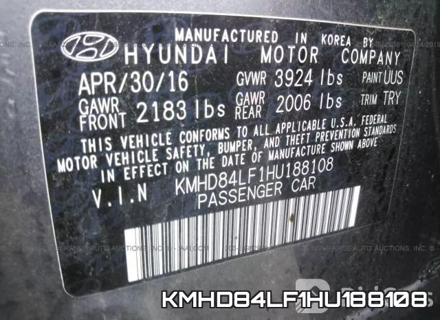 KMHD84LF1HU188108 фото 10