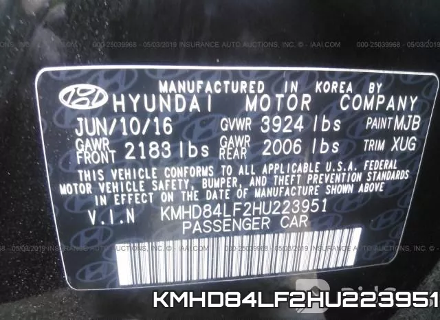 KMHD84LF2HU223951 фото 10