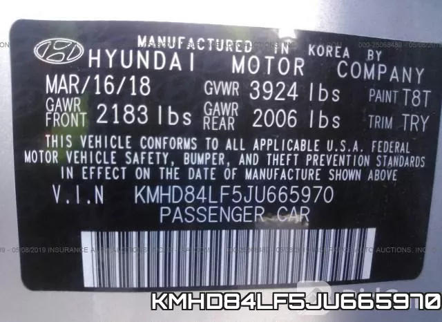 KMHD84LF5JU665970 фото 10