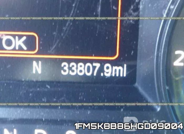 1FM5K8B86HGD09004 фото 8