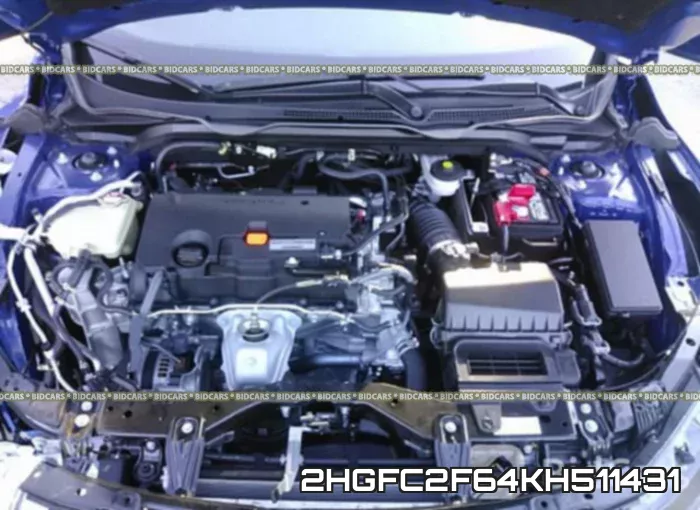 2HGFC2F64KH511431 фото 2
