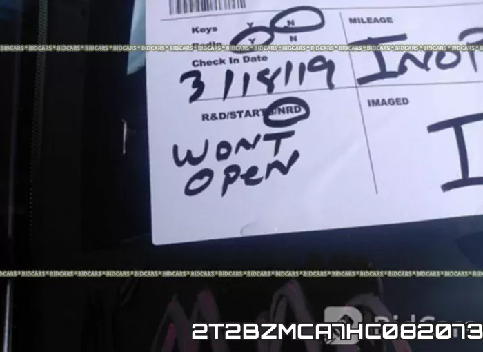 2T2BZMCA7HC082073 фото 2