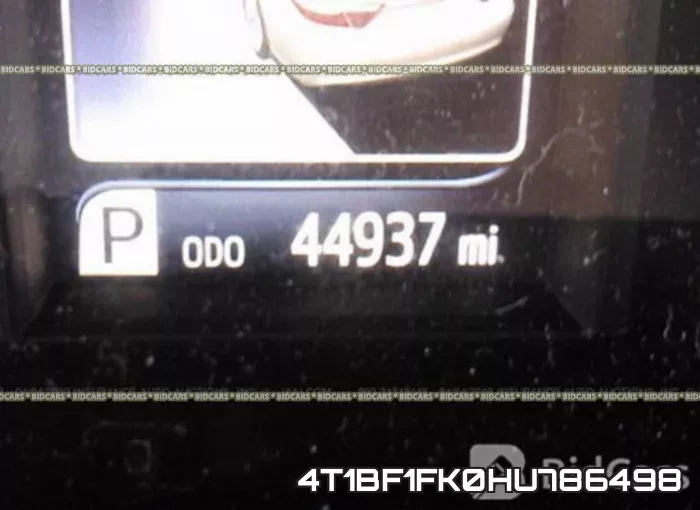 4T1BF1FK0HU786498 фото 8