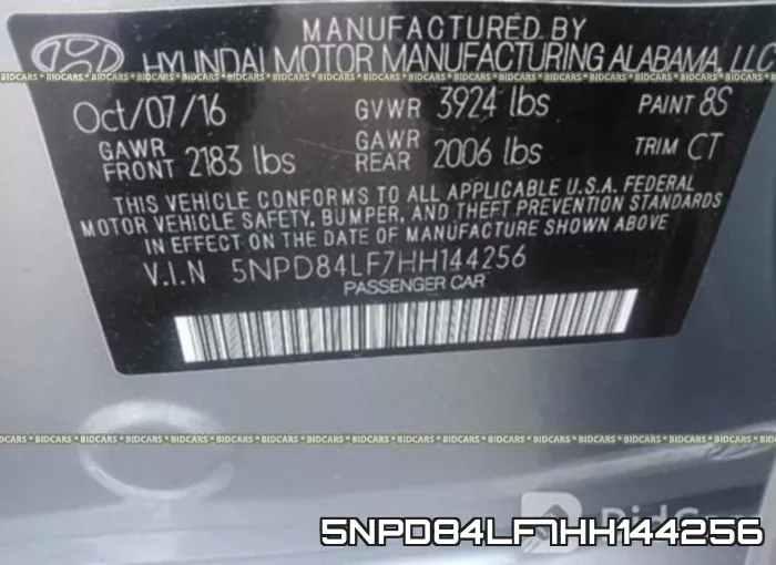 5NPD84LF7HH144256 фото 10