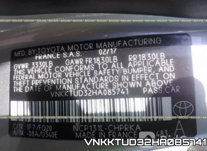 VNKKTUD32HA085741 фото 10