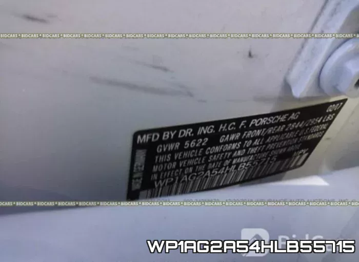 WP1AG2A54HLB55715 фото 10