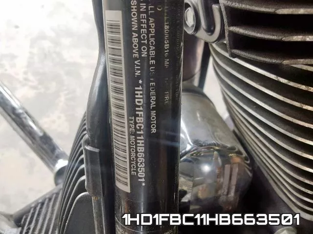 1HD1FBC11HB663501 фото 2