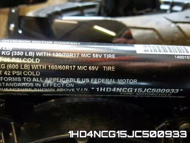 1HD4NCG15JC500933 фото 2