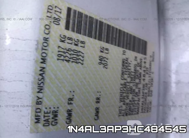1N4AL3AP3HC484545 фото 10
