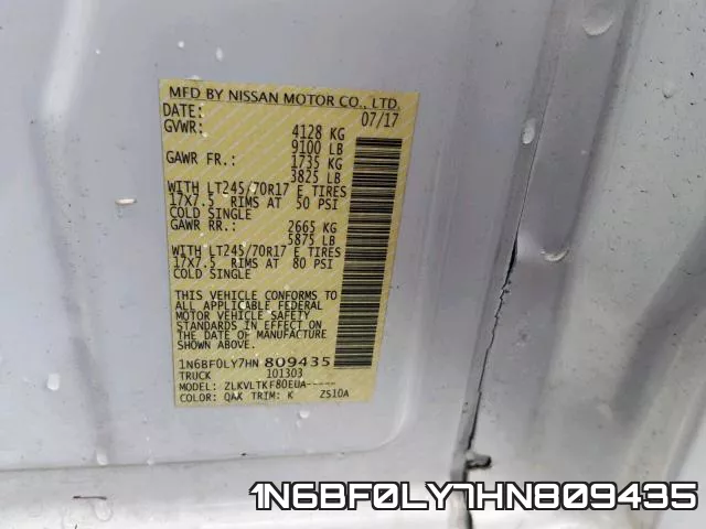 1N6BF0LY7HN809435 фото 2