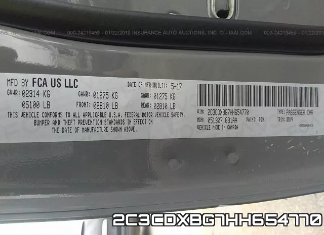2C3CDXBG7HH654770 фото 10