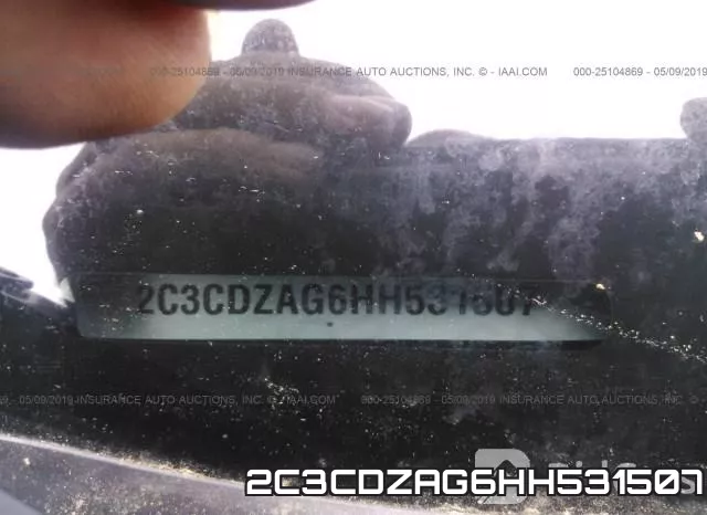2C3CDZAG6HH531507 фото 10