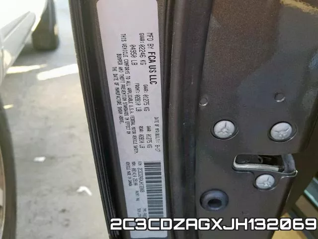 2C3CDZAGXJH132069 фото 2