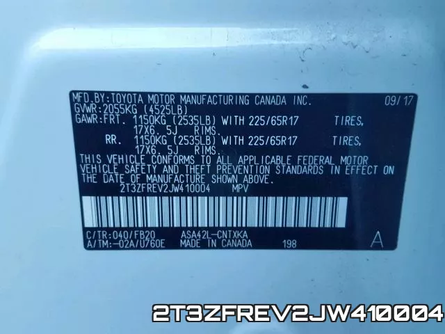 2T3ZFREV2JW410004 фото 2