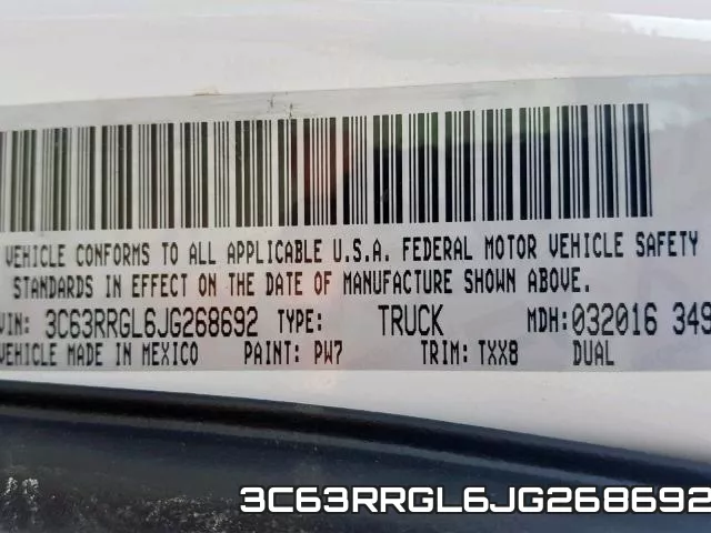 3C63RRGL6JG268692 фото 2