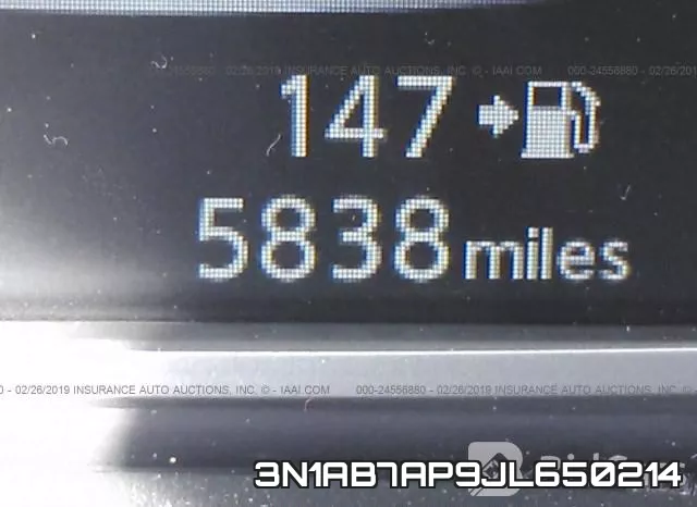 3N1AB7AP9JL650214 фото 8