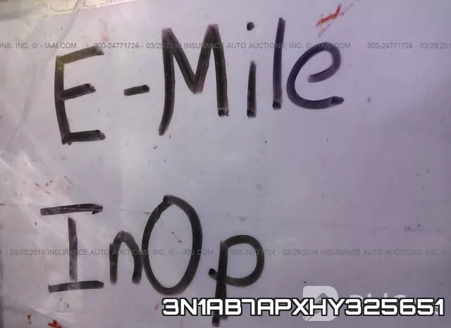 3N1AB7APXHY325651 фото 8