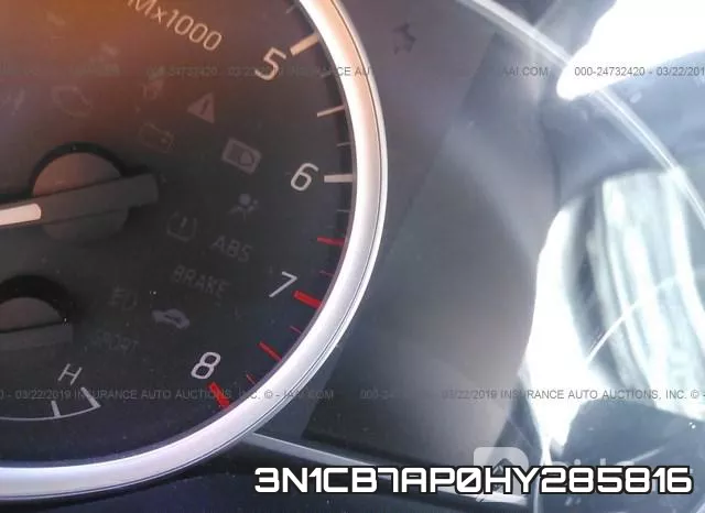 3N1CB7AP0HY285816 фото 8